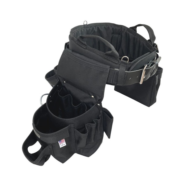 Boulder Bag Ultimate Pro-Framer MAX Comfort Combo Triple w/MB Black Toolbelt Large - 2884BKL