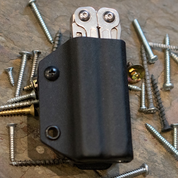 Clip & Carry Kydex Sheath for the Leatherman Wingman, LWING-CF-BRN - LWING-CF-BRN