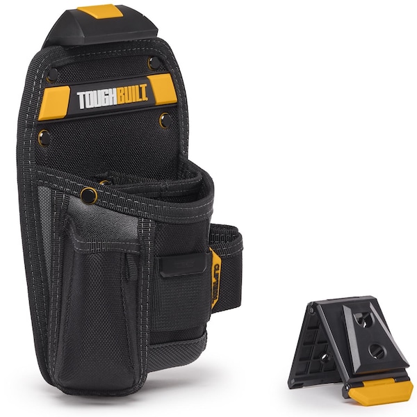 Toughbuilt ToughBuilt 6.75 in. W X 10.24 in. H Universal Pouch/Utility Knife Pocket 8 pocket Black/Yellow 1 pc - TB-CT-26-2BES