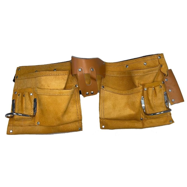 Aftermarket Tool Belt wit 4 Large Pockets For Hand Tools, Nails & 7 Smaller Pockets - OTK20-1073