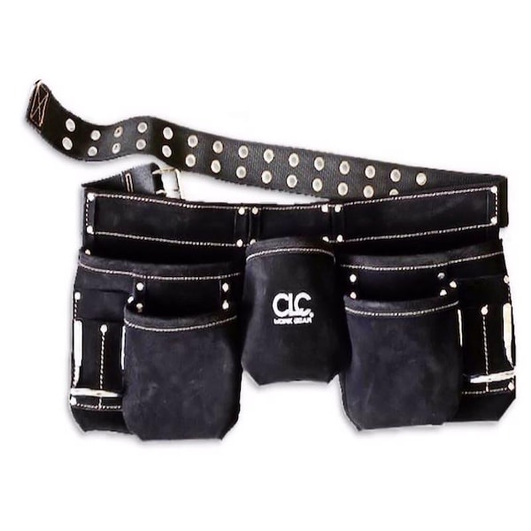 Clc CLC 11 pocket Suede Leather Apron Pouch Black 29 in. 49 in. - 661X