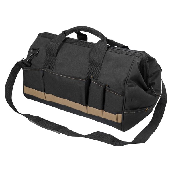 Custom Leathercraft MEGAMOUTH TOOL BAG 25PKT, Metal, 31 Pockets - 1163