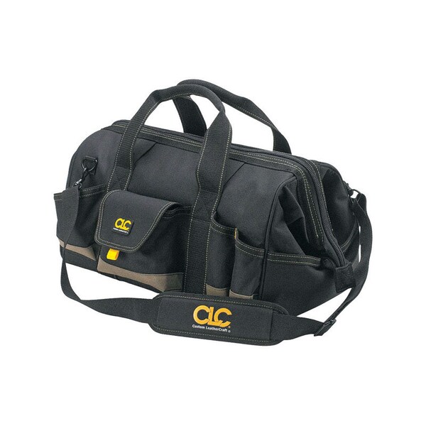 Custom Leathercraft MEGAMOUTH TOOL BAG 25PKT, Metal, 31 Pockets - 1163