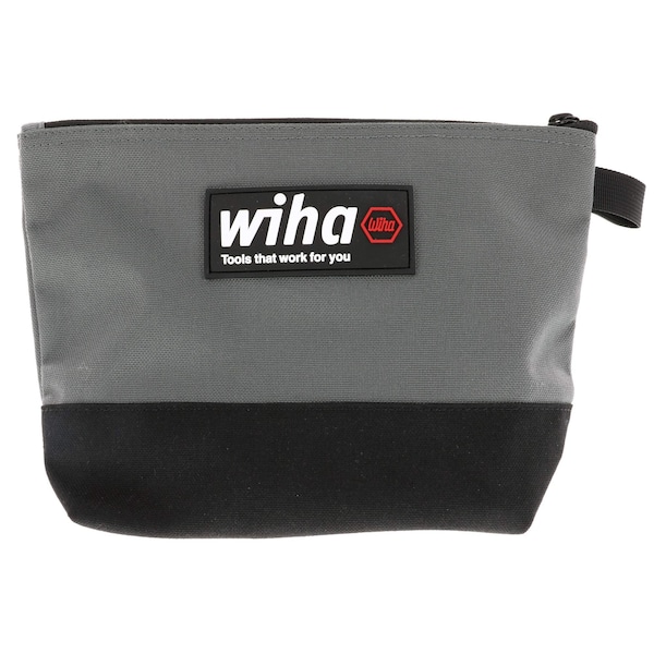 Wiha Cordura Multi Purpose Heavy Duty Zipper Tool Pouch - 91473