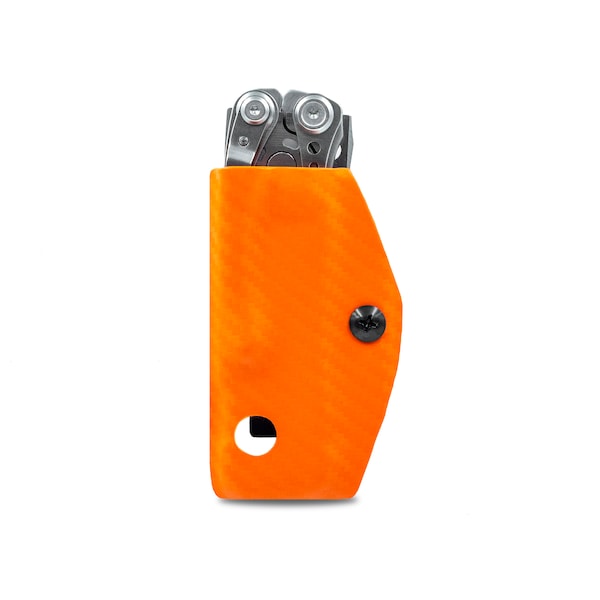 Clip & Carry Kydex Sheath for the Leatherman Skeletoo, LSKEL-CF-ORNG - LSKEL-CF-ORNG