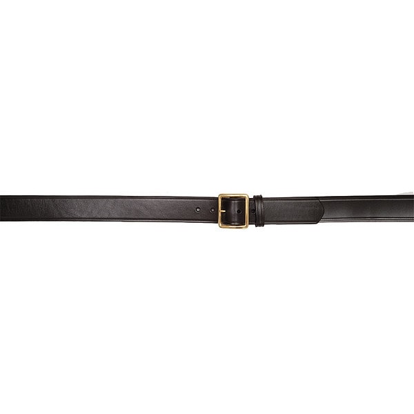 Gould & Goodrich Tool Belt, Garrison Belt, Removable Buckle, Black, Leather (Belt), Brass (Buckle) - B52-32BR