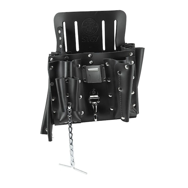Klein Tools Black Leather 11 Pockets, 5167 - 5167