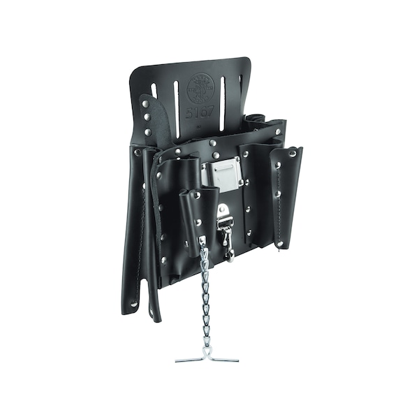 Klein Tools Black Leather 11 Pockets, 5167 - 5167