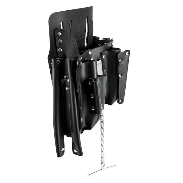 Klein Tools Black Leather 11 Pockets, 5167 - 5167