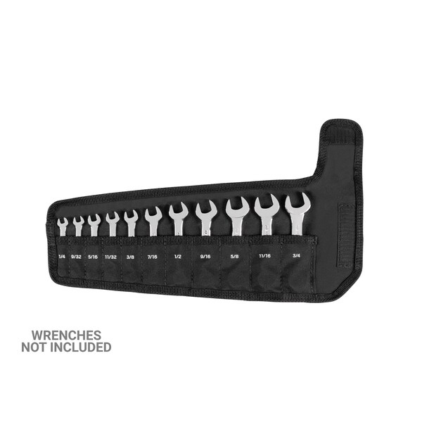 Tekton 11-Tool Stubby Combination Wrench Pouch (1/4-3/4 in.) - OTP21106