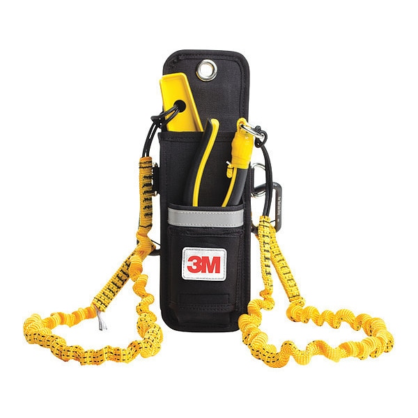 3M Dbi-Sala Tool Pouch, Holster Belt, Black, Polyester - 1500106