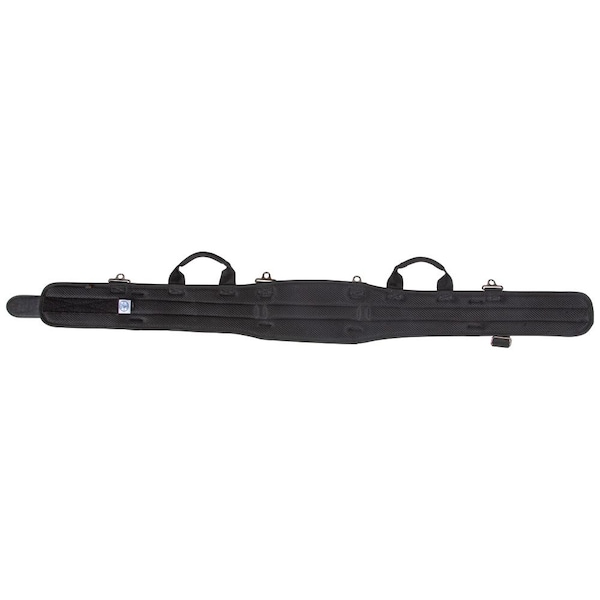 Klein Tools Belt, Tradesman Proâ„¢ Modular Tool Belt - XL, Black, Ballistic Polyester and Leather - 55920