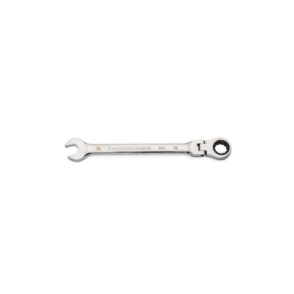 Llave de trinquete combinada flexible de 18 mm 90T 12 PT Gearwrench - KDT86718