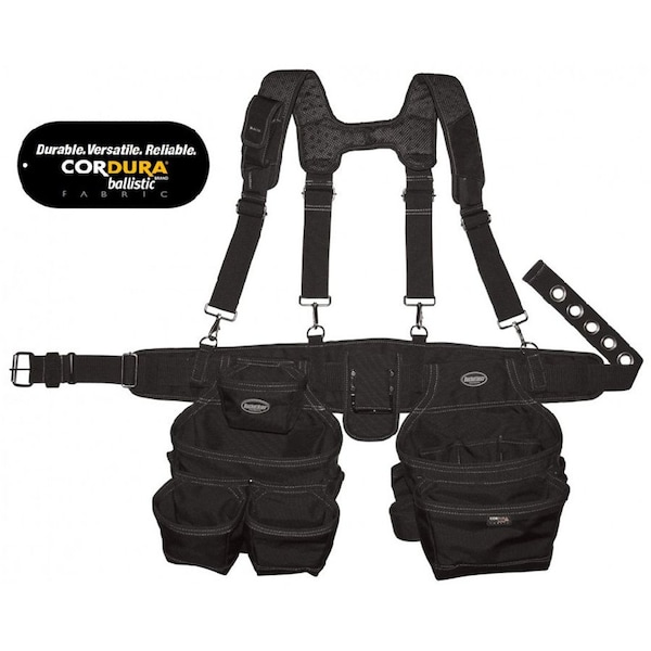 Bucket Boss 57100 Ballistic Suspension Rig Tool Belt - 57100-BUCKETBOSS