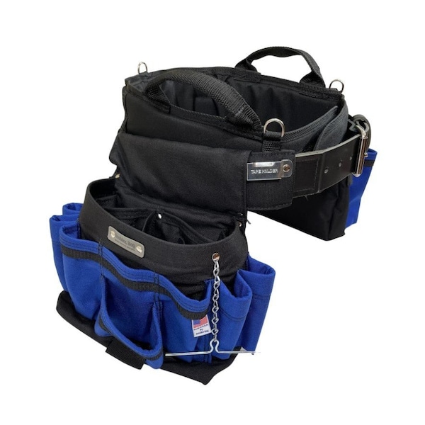 Boulder Bag Ultimate Electrician MAX Combo w/MB Blue Toolbelt Small - ULT104RYS
