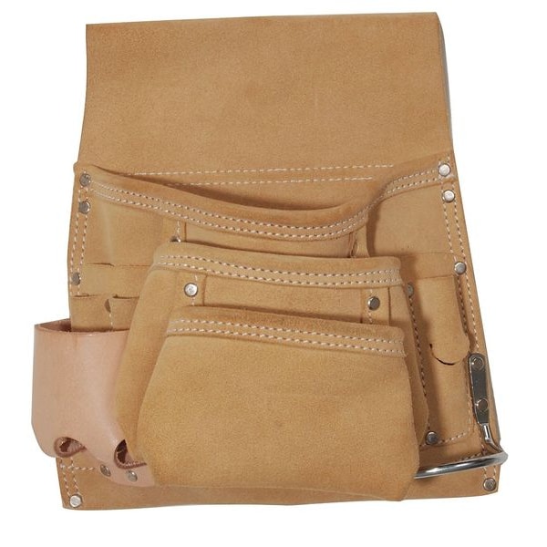 Westward Tool Pouch, Tool Pouch, Tan, Leather, 10 Pockets - 13T127