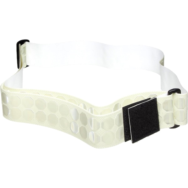 Pt Belt By Cyalume Technologies Tool Belt, Reflective Belt, White - 9-3012509