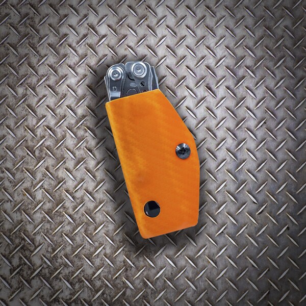 Clip & Carry Kydex Sheath for the Leatherman Free P4, LSKEL-BLK - LSKEL-BLK