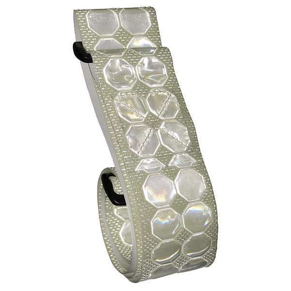 Pt Belt By Cyalume Technologies Reflective Belt, White, 55 In, Polymer - 9-3012507