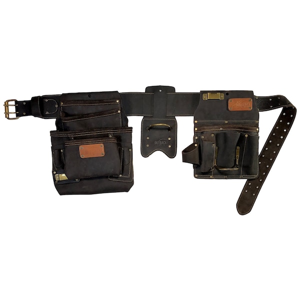 Ox Tools OX Pro 4-Piece Drywaller's Rig, Oil-Tanned Leather - OX-P263804