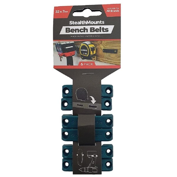 Opciones Bench Belt Universal Tool Holder, 6PK - OP3856781
