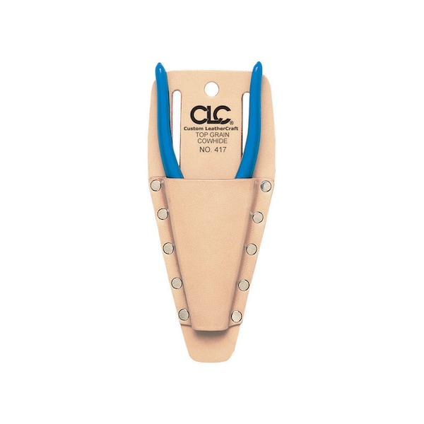 Custom Leathercraft CLC 1 pocket Leather Plier and Tool Holder 3.8 in. L X 8.3 in. H Tan - 417