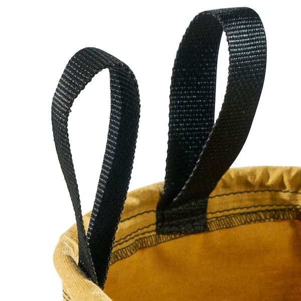 Klein Tools Tool Pouch, Water-Repellent Bag with Belt Loops, 7.5 x 7 x 3.5-Inch - 5179