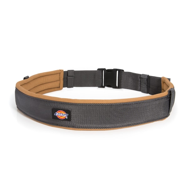 Dickies Adjustable Utility Belt, 3", Gray/Tan, Heavy Duty Material, High Impact Plastic (Buckle) - 57001