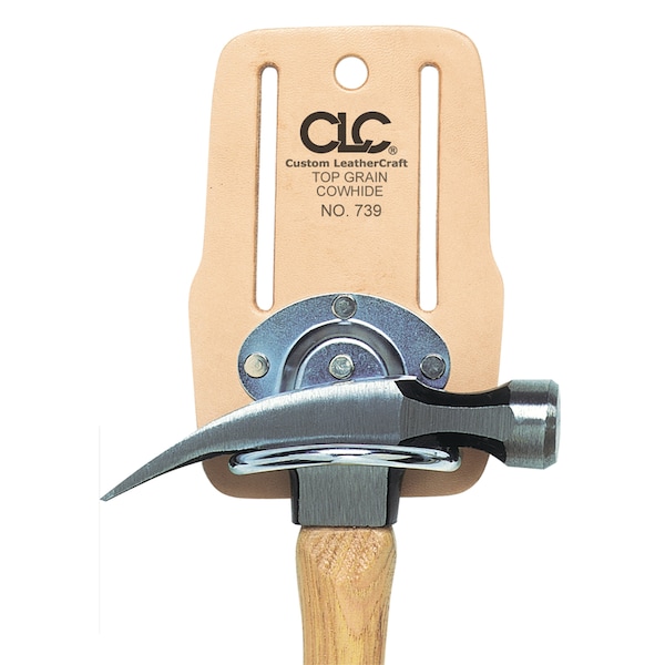 Clc Work Gear CLC Leather Hammer Holder 4.12 in. L X 7.2 in. H Tan - 739