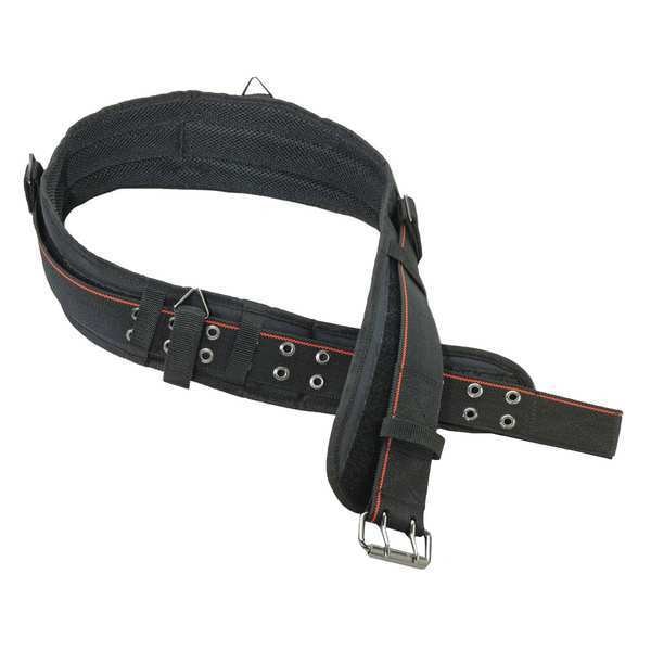 Ergodyne Tool Belt, Tool Belt-3-inch-Synthetic, 2XL, Black, Black, 1680D Ballistic Polyester - 5550