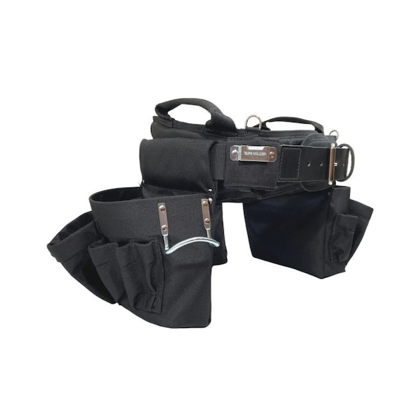Boulder Bag Ultimate Carpenter Comfort Three Pouch Combo w/MB Black Toolbelt Small - MAX254BKS