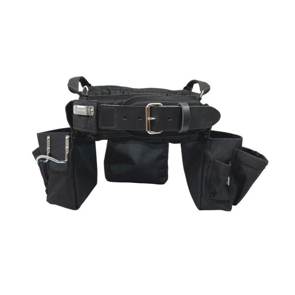 Boulder Bag Ultimate Carpenter Comfort Three Pouch Combo w/MB Black Toolbelt Small - MAX254BKS