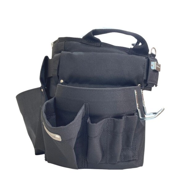 Boulder Bag Ultimate Carpenter Comfort Three Pouch Combo w/MB Black Toolbelt Small - MAX254BKS