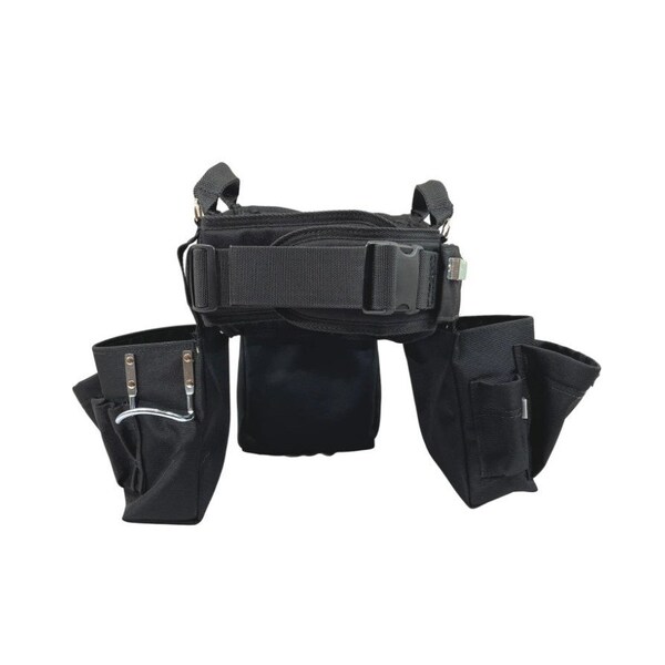 Boulder Bag Ultimate Carpenter Comfort Three Pouch Combo w/QRB Black Toolbelt Small - MAX250BKS