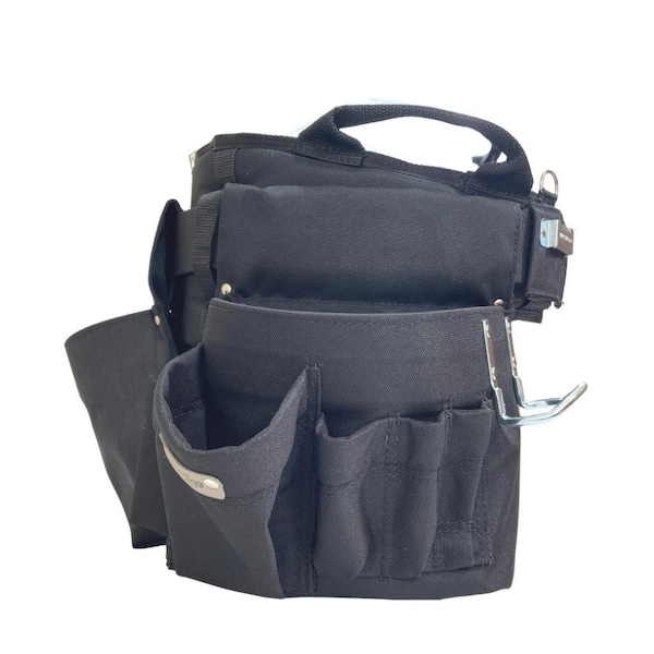Boulder Bag Ultimate Carpenter Comfort Three Pouch Combo w/QRB Black Toolbelt Small - MAX250BKS