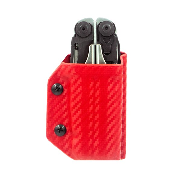 Clip & Carry Kydex Sheath for the Leatherman Surge, LSURGE-CF-RED - LSURGE-CF-RED