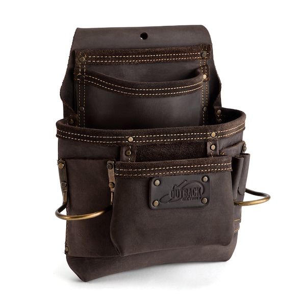 Ox Tools OX Pro 4 Pocket Pouch with Dual Hammer Holders - OX-P263701D