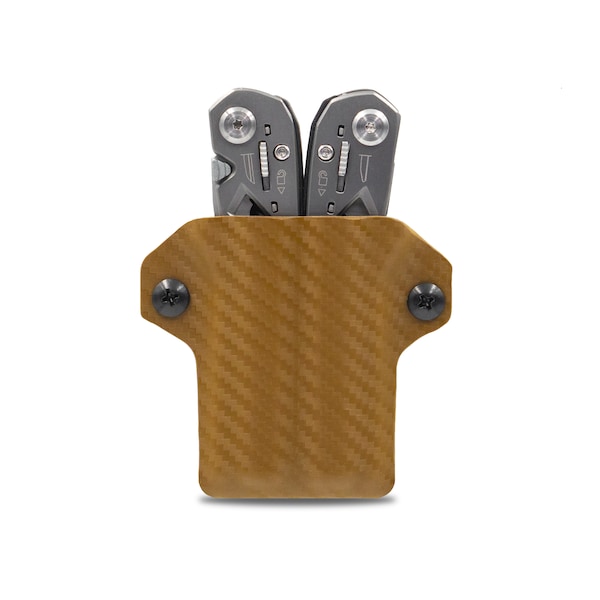 Clip & Carry Kydex Sheath for the Gerber Suspension, GSUSP-CF-BRN - GSUSP-CF-BRN