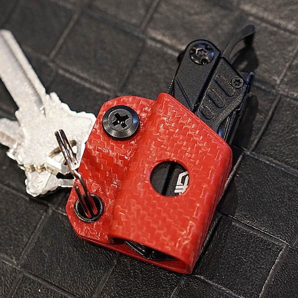Clip & Carry Kydex Keychain Sheath for the Gerber Dim - GDIME-CF-BLK