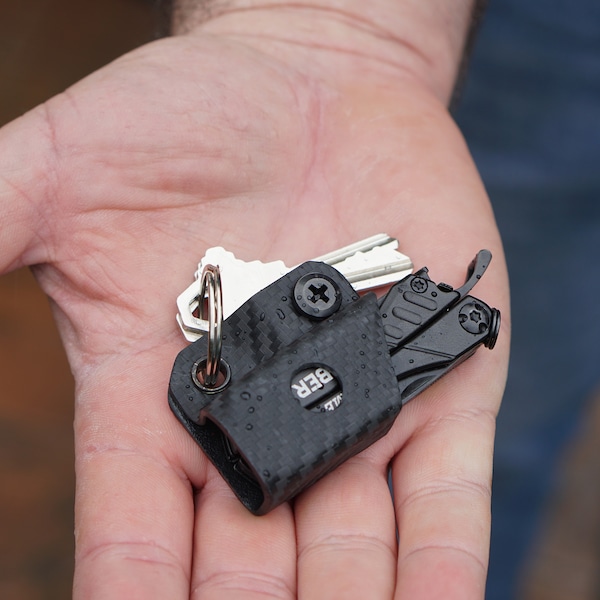 Clip & Carry Kydex Keychain Sheath for the Gerber Dim - GDIME-CF-BLK
