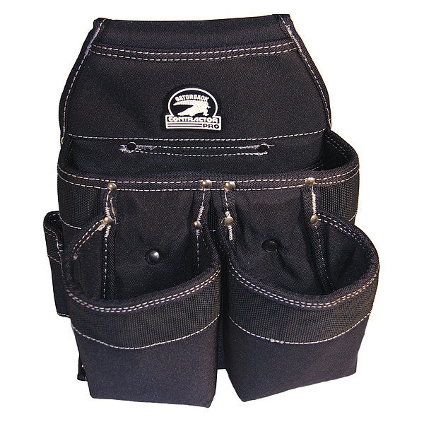 Gatorback Tool Pouch, Fastener Pouch, 9 Pocket, 1250 Denier DuraTek Nylon, 9 Pockets - B202