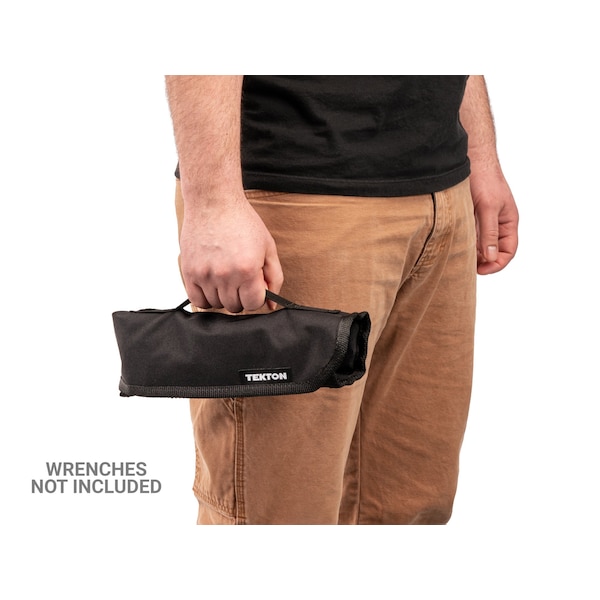 Tekton 11-Tool Angle Head Wrench Pouch (Black, 3/8 - 1 in.) - OTP21105