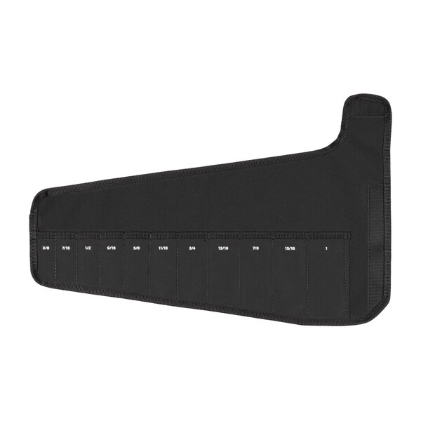 Tekton 11-Tool Angle Head Wrench Pouch (Black, 3/8 - 1 in.) - OTP21105