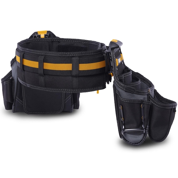 Toughbuilt Belt, Yellow/Black, Polyester - TB-CT-111-3P-1C