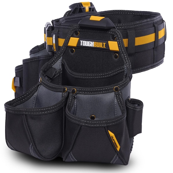 Toughbuilt Belt, Yellow/Black, Polyester - TB-CT-111-3P-1C