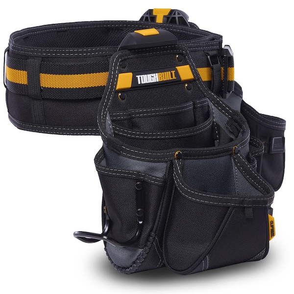 Toughbuilt Belt, Yellow/Black, Polyester - TB-CT-111-3P-1C