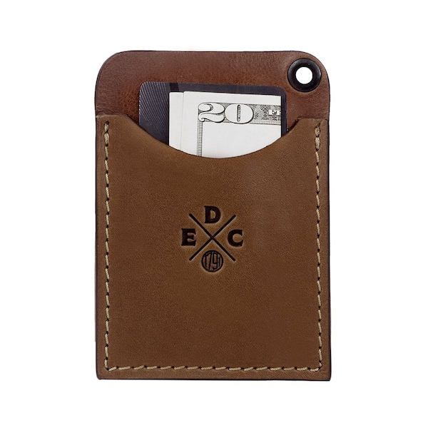 1791 Everyday Carry Leather Pocket Tool Organizer for Multitool, Pen / Pen Light, Cash / Cards for Pocket Carry - WEB-PK-ORG-CHN-A