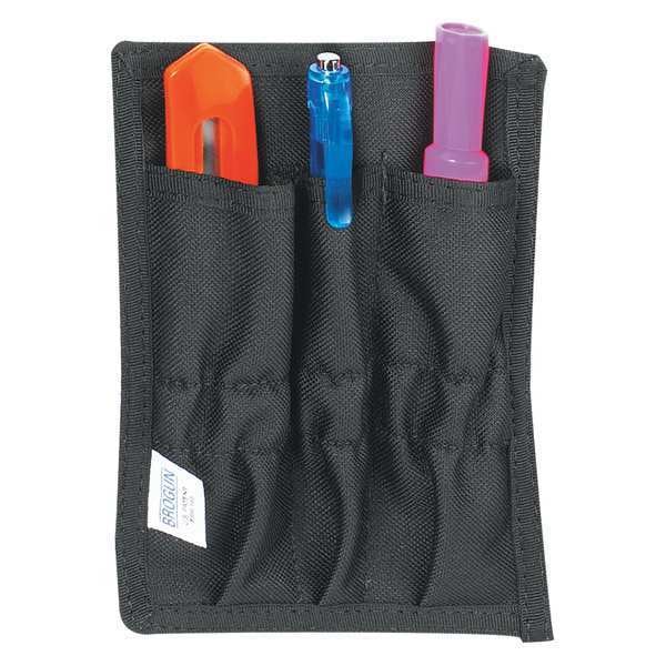 Partners Brand Tool Pouch, Knife Utility Pouch, Black, Black, Nylon - WB4502