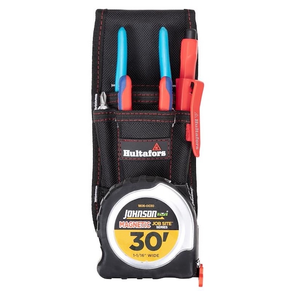 Clc Work Gear CLC Hultafors Work Gear Heavy Duty Tool Organizer Black/Red - HT5173