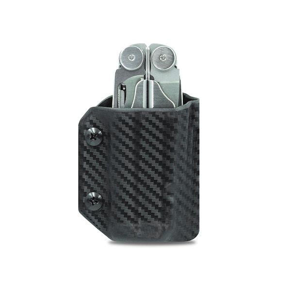 Clip & Carry Kydex Sheath for the Leatherman Wave / W, LWAVE-CF-BLK - LWAVE-CF-BLK
